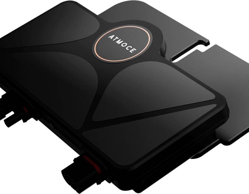 Micro-onduleur photovoltaïque ATMOCE MI 500 installé sur toiture PACA pour le solaire résidentielle