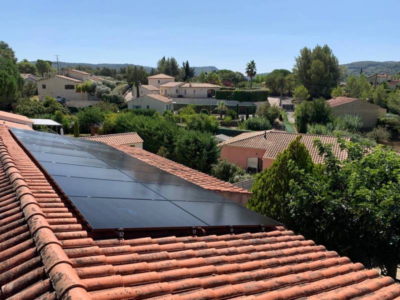 Panneau solaire Le Beausset proche le Castellet